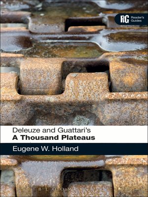 cover image of Deleuze and Guattari's 'A Thousand Plateaus'